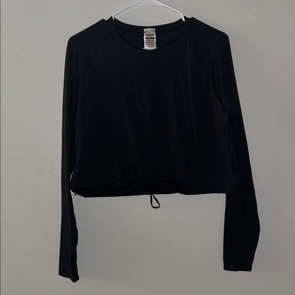 Gymshark Black Long Sleeve Women's Tee